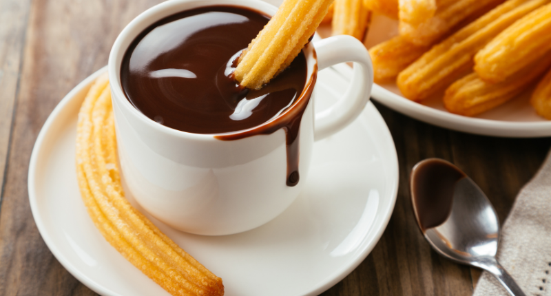 churros con chocolate en Madrid