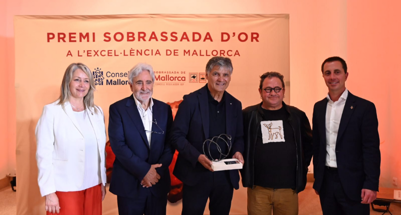 Toni Nadal recibe el I Premio ‘Sobrassada d’Or a l'excel·lència de Mallorca'