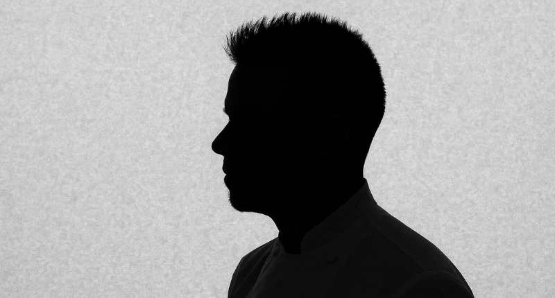 silueta dabiz muñoz chef 