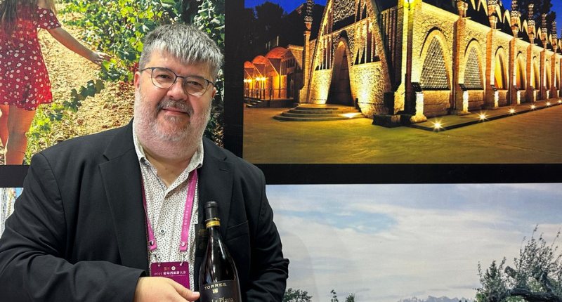 Eduard Berga, responsable de enoturismo para la bodega Familia Torres 