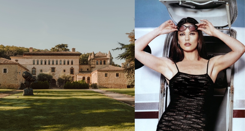 Catherine Zeta-Jones y bodega Otazu