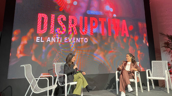 Tania de Anta y Alejandra Merit en Disruptiva