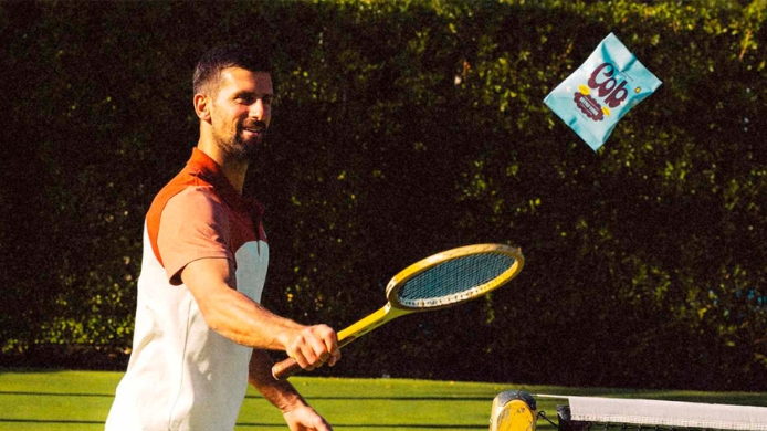 Djokovic presenta las palomitas sin maíz