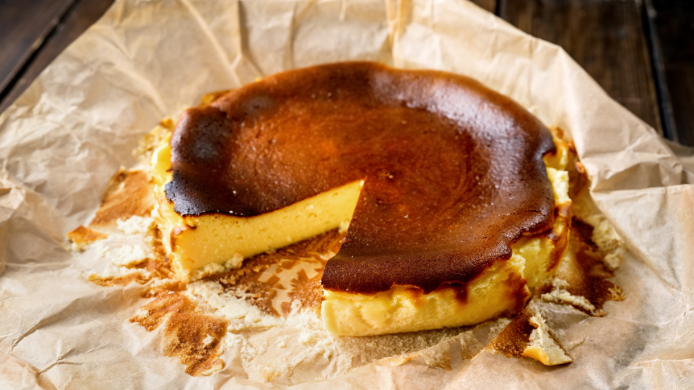 Tarta de queso al horno