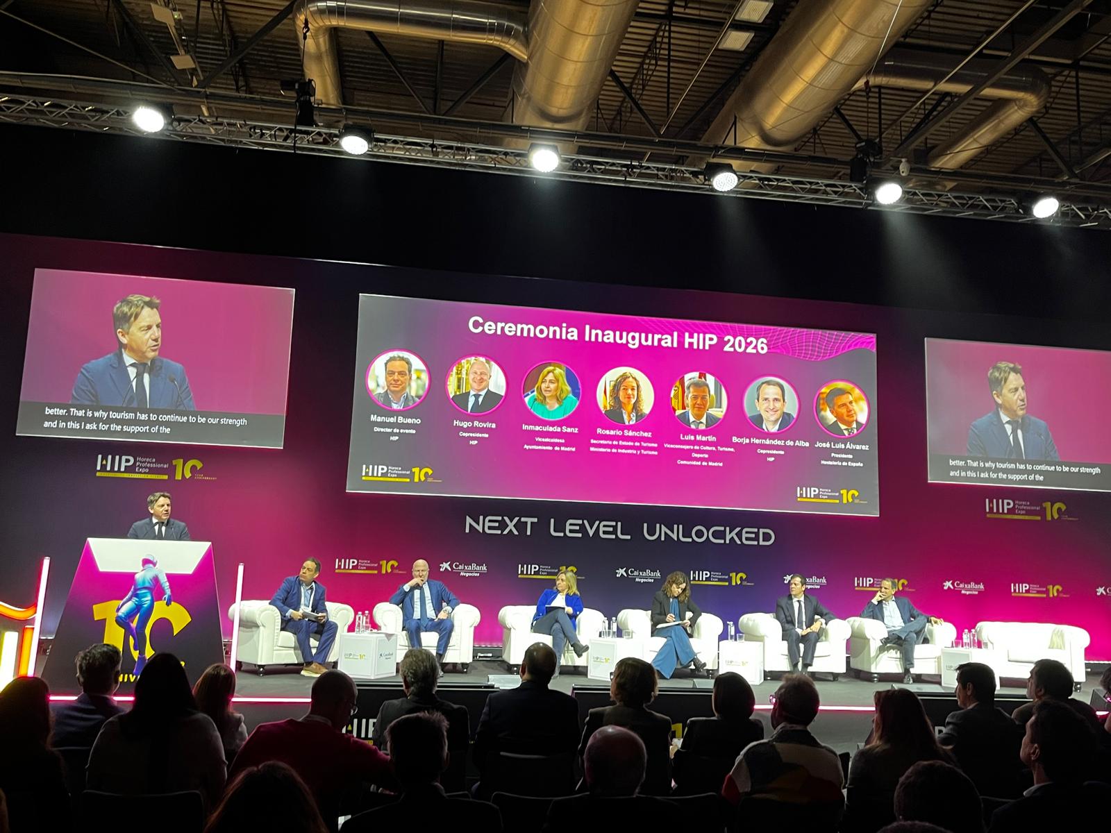 Inauguración de HIP 2026 en Madrid
