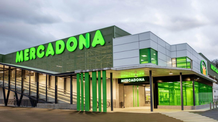 Fachada de Mercadona