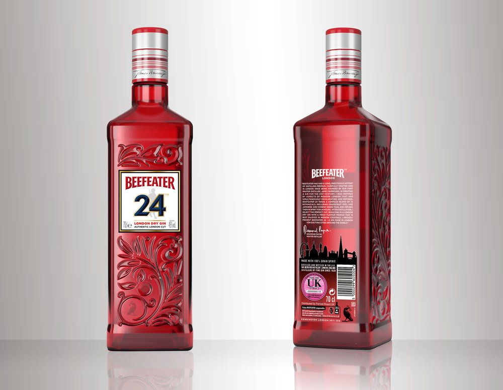 Beefeater 24-botella-color-rojo-nuevo-diseño