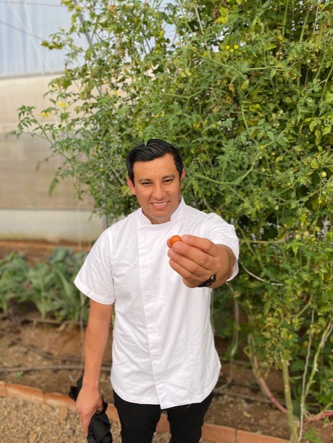 Chef Nicolas Cano en Vivero