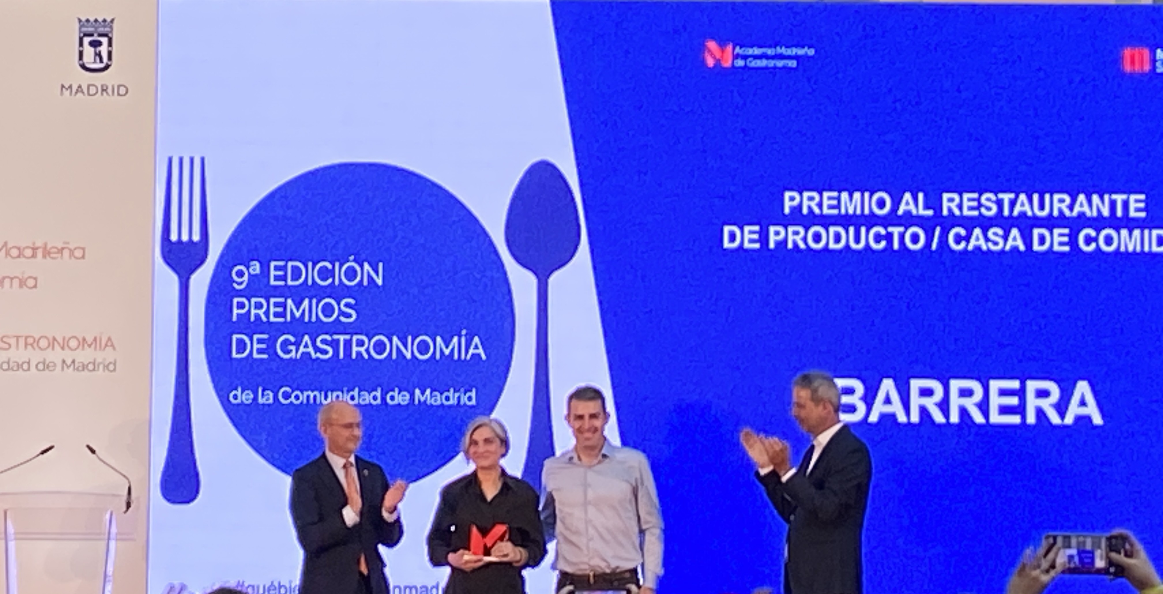 Premio al restaurante de porducto/casa de comidas