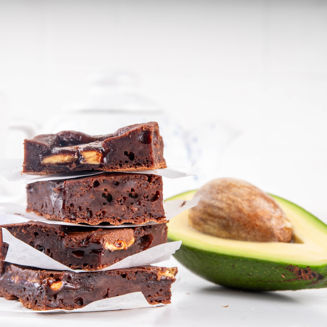 brownie de aguacate