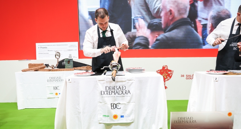 concurso de cortadores de jamón