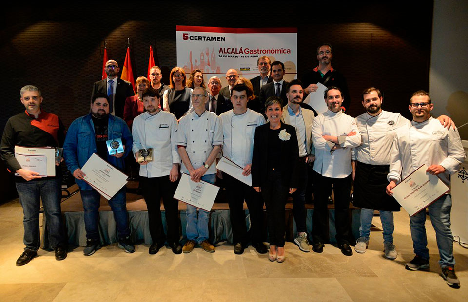 Premio Cervantes Gastronomico-V-certamen-Alcala-Gastronomica-premiados