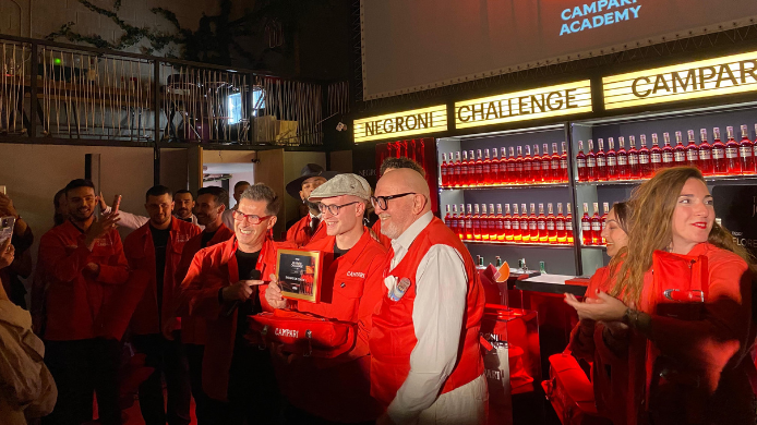 Andrea Freddi, subcampeón de Negroni Challenge 2025