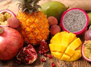 Alimentos de ida y vuelta-frutas-tropicales