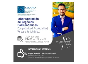 Taller Internacional Operación de Negocios Gastronómicos