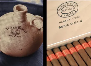 Ron Isla del Tesoro y habano Partagás Serie D No.4: un maridaje de lujo