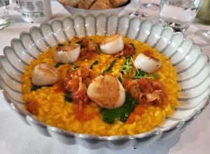 Muestra de platos de Brasserie Molitos.