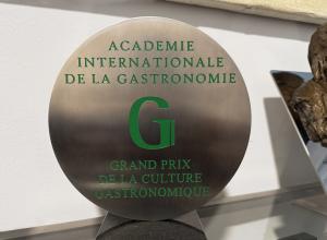 Grand Prix de la la Culture Gastronomique de la Academia Internacional de Gastronomía. (Foto: Rafael Ansón)