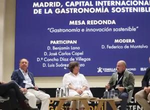 la élite gastronómica española conversa sobre cocina, formación y sostenibilidad en “Madrid, capital internacional de la gastronomía sostenible”