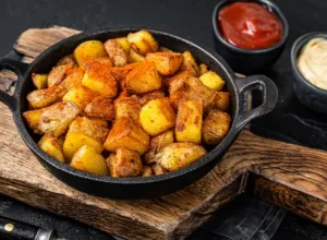 Aperitivos patatas bravas