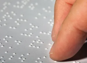 sistema braille en vino