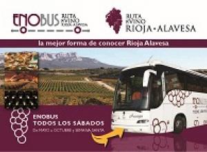 Arranca el Enobus para conocer Rioja Alavesa sin preocupaciones