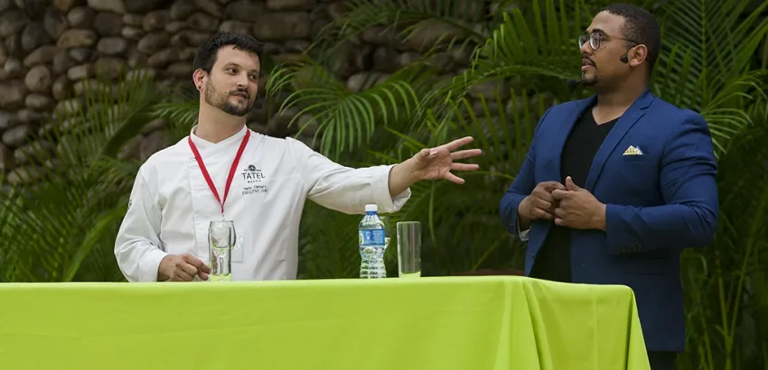 Seminario Gastronomico Internacional Excelencias Gourmet-Frank-Lola-Nacho-Chicharro