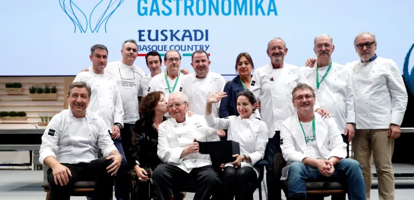 San Sebastian Gastronomika-2018-homenaje-Juan-Mari-Arzak