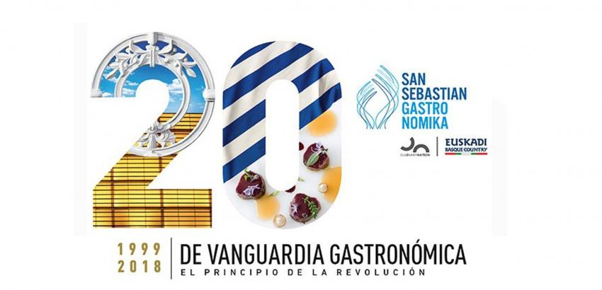 San Sebastian Gastronomika-2018-20-aniversario-logo