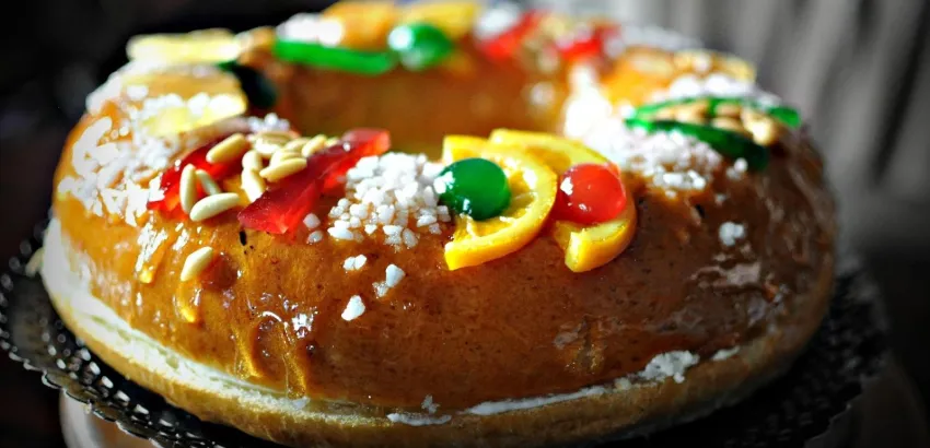 Roscon de reyes-postre