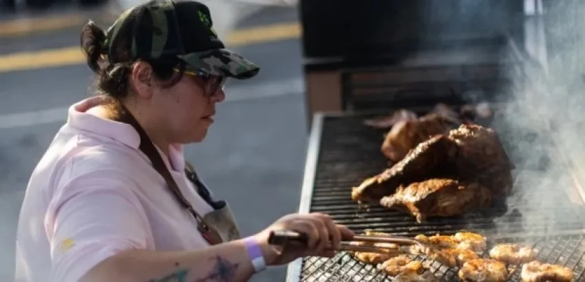 ganadora del Campeonato Federal del Asado en Argentina