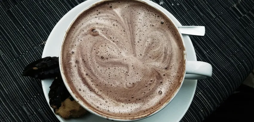 chocolate caliente vegano