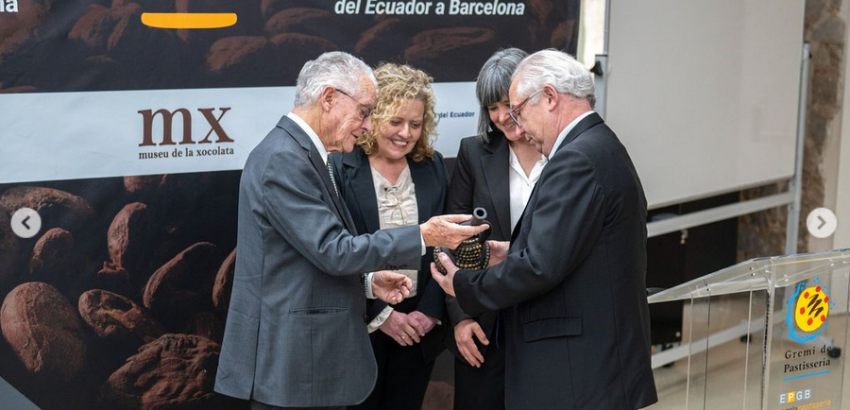 El hallazgo que sitúa el origen del cacao en Ecuador está en el Museo del Chocolate de Barcelona