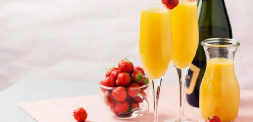 cócteles con cava mimosa