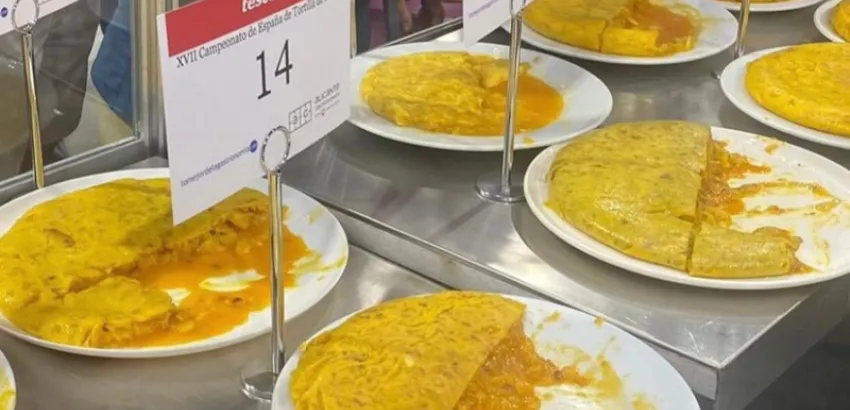 Tortilla de patatas en Alicante Gastronomica