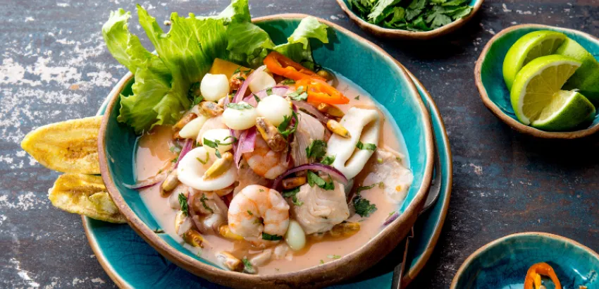 gastronomía peruana ceviche