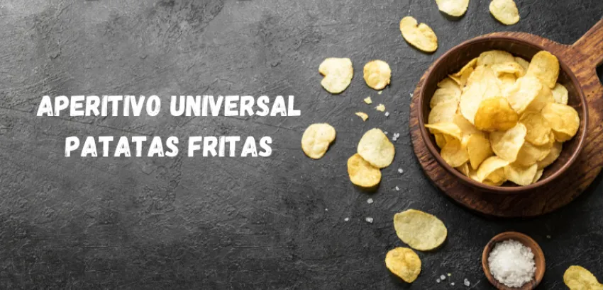 patatas fritas, un aperitivo