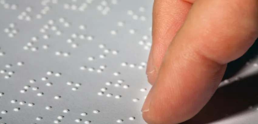 sistema braille en vino