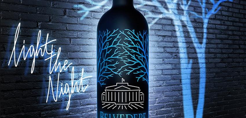 Belvedere Vodka presenta la nueva botella luminosa