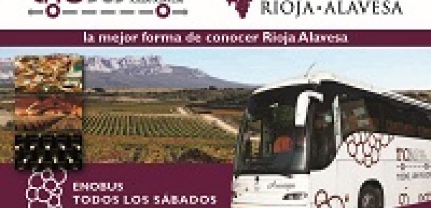 Arranca el Enobus para conocer Rioja Alavesa sin preocupaciones