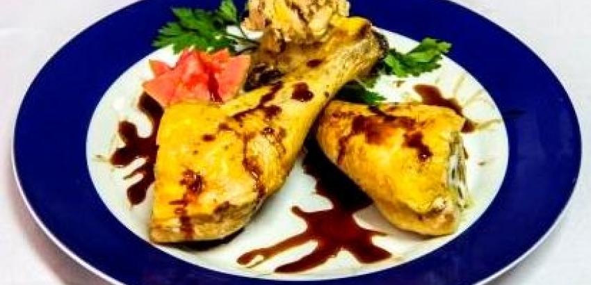 Recetas de la cocina regional santiaguera: Pollo asado con salsa y chocolate 