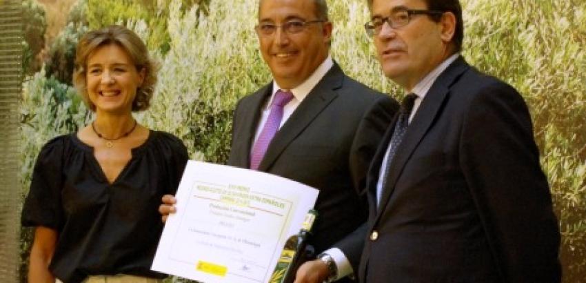 Oleoestepa recibe el premio al mejor virgen extra de España 