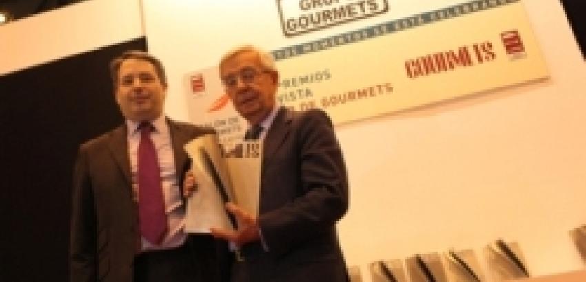 La Real Academia de Gastronomía, Premio Club de Gourmets a la Mejor Institución del año