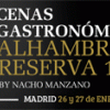 Nacho Manzano llega a Madrid de la mano de cervezas Alhambras y sus cenas gastronómicas
