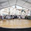 Vitoria cocina la tortilla más grande del mundo en plena calle